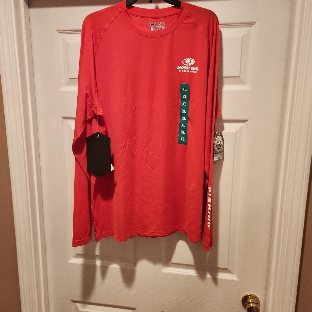 Mossy oak fishing shirt long sleeve XL